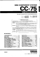 Yamaha CC-75 - Service Manual-3